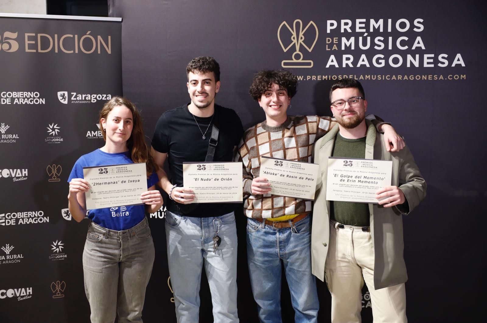 25ª edición de los Premios de la Música Aragonesa