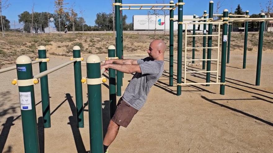 Vilafant potencia el seu parc de cal·listènia a través de vídeos i dinamitzacions ‘in situ’