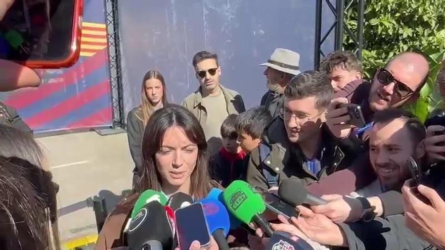 Aitana Bonmatí: "Al nuevo presidente le pediría que siguera la apuesta en el fútbol femenino"