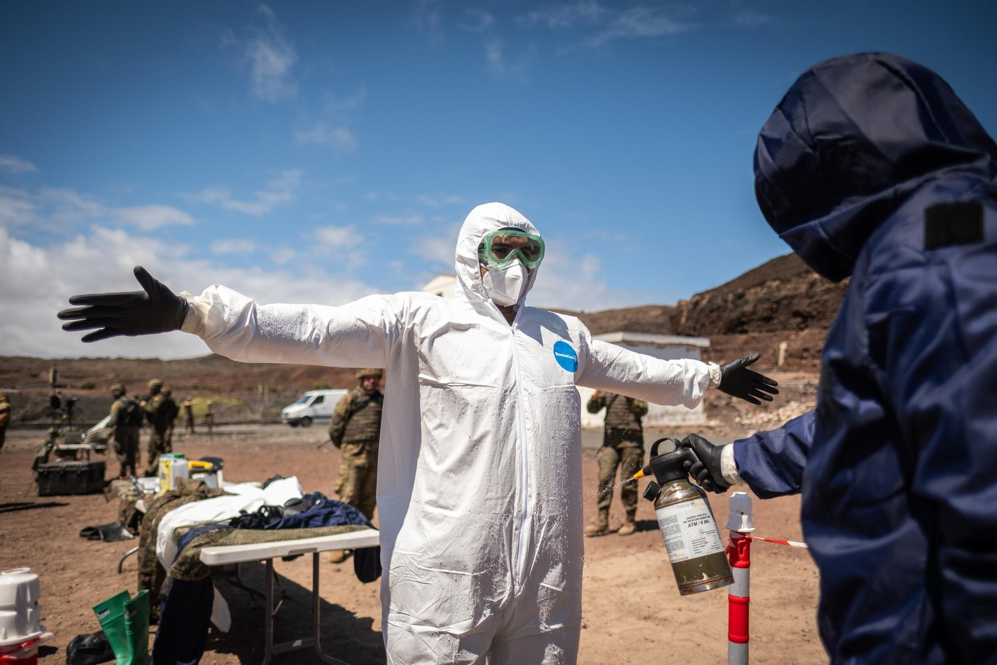 Maniobras militares en Canarias
