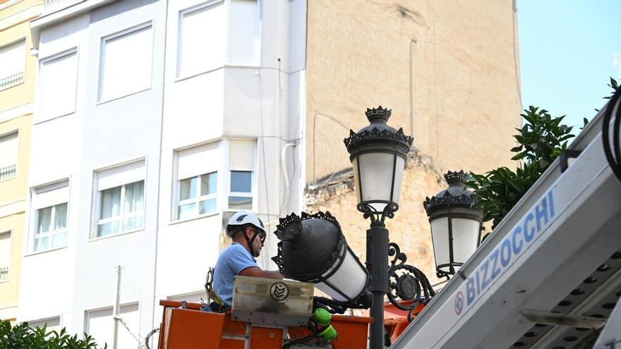 Ruz: "Elche acomete su mayor renovación del alumbrado en 40 años"