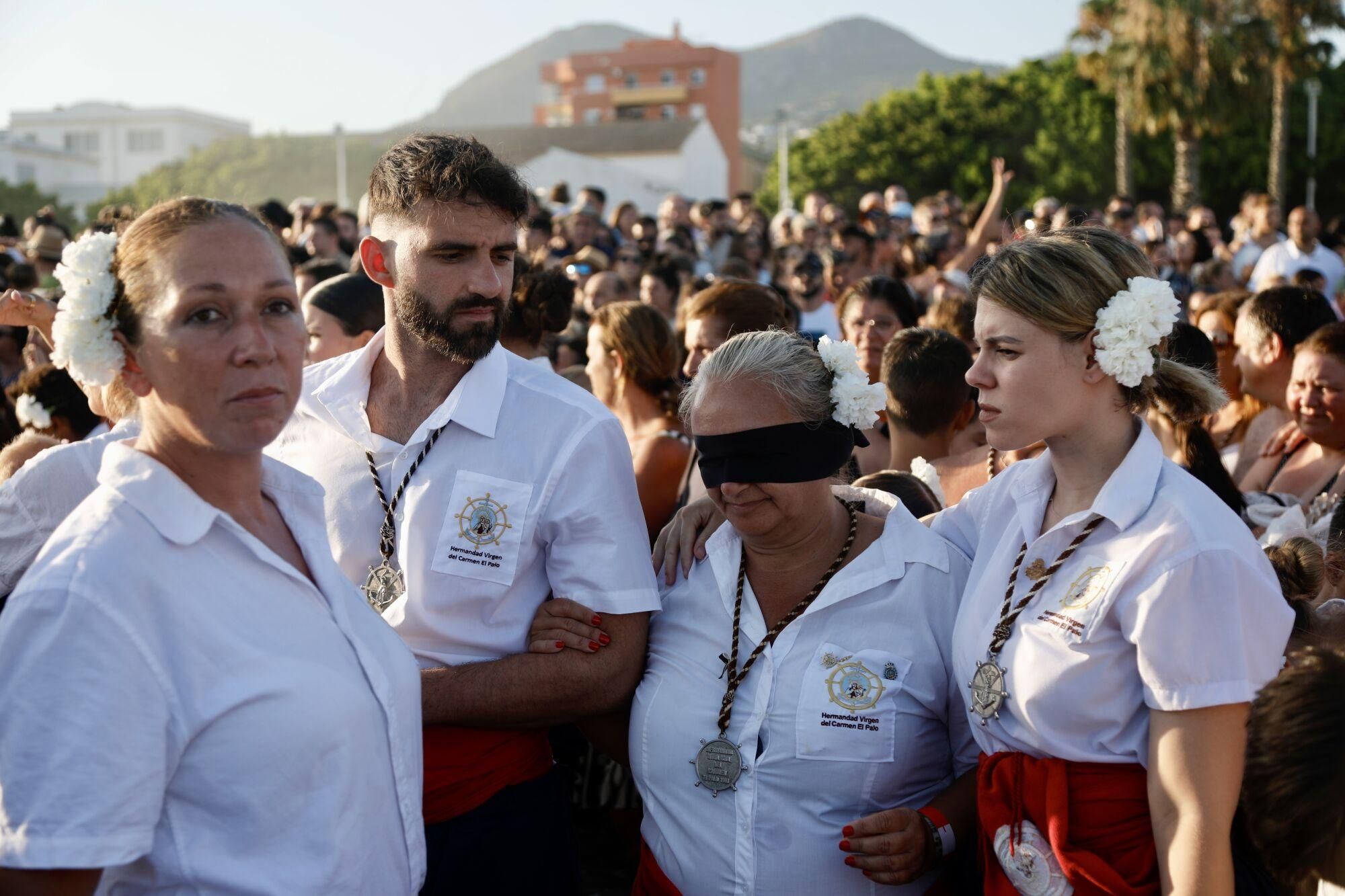 Procesión de la Virgen del Carmen de la barriada de El Palo
