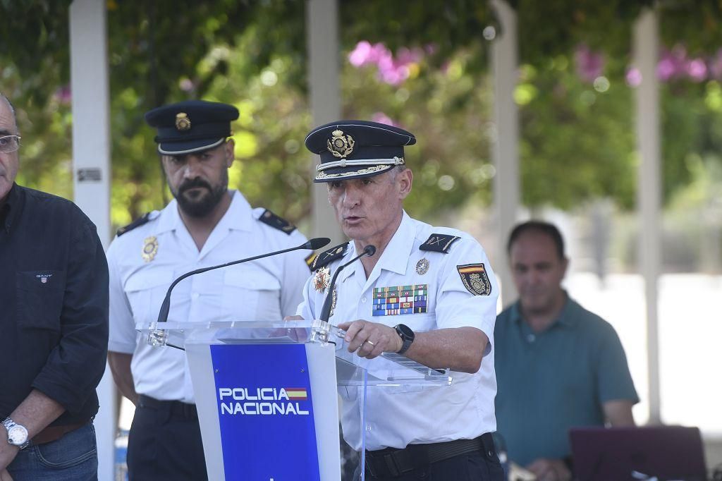La Policía Nacional conmemora el Día de las Víctimas del Terrorismo en Murcia