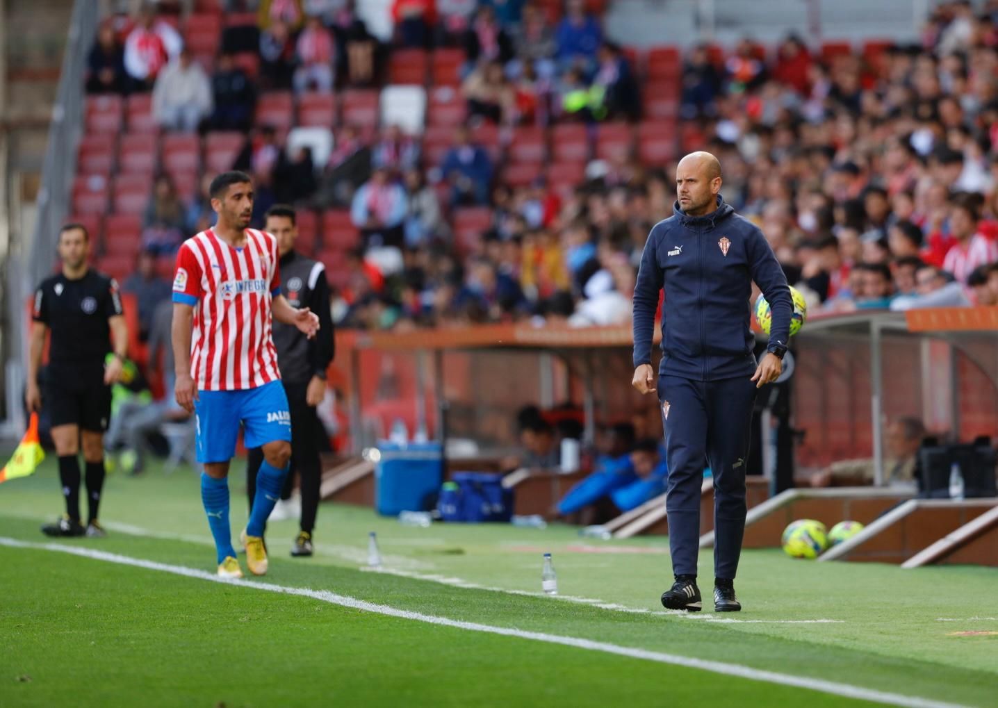 Así fue el encuentro entre el Sporting y el Alavés