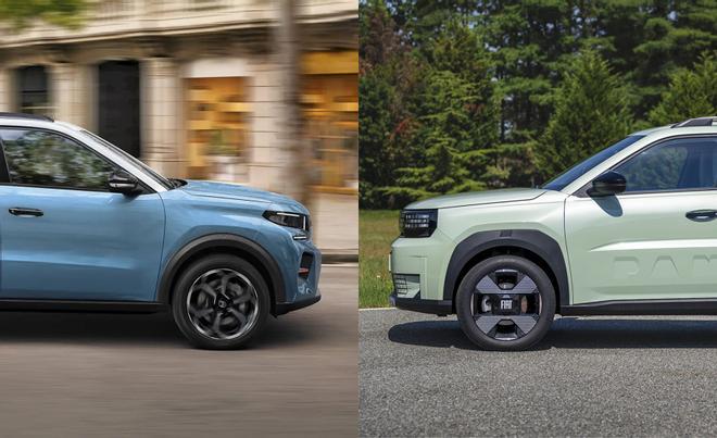 Fiat Grande Panda vs Citroën C3: con el mismo motor de gasolina, ¿en qué se diferencian?