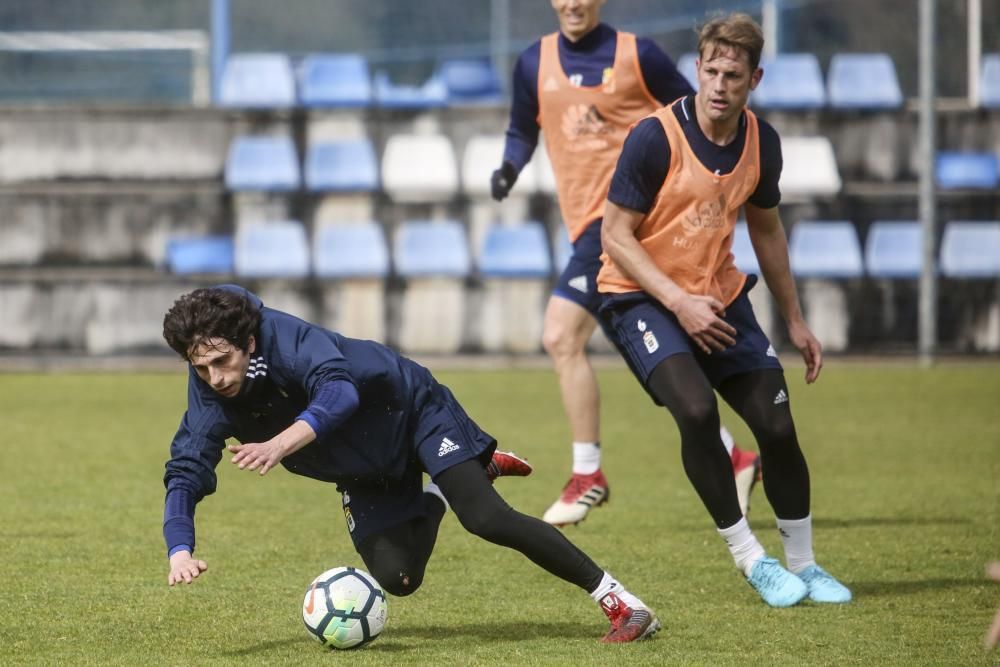 Entrenamiento del Real Oviedo