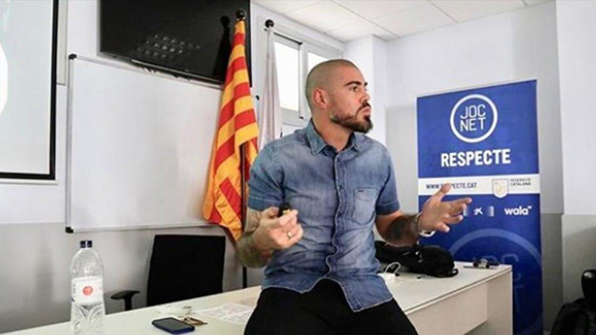 Victor Valdés entrenó durante tres meses el Juvenil A del Barça