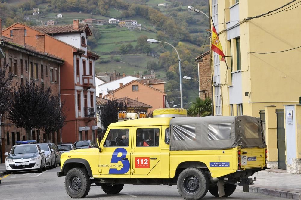 Dispositivo de búsqueda de un desaparecido en Aller