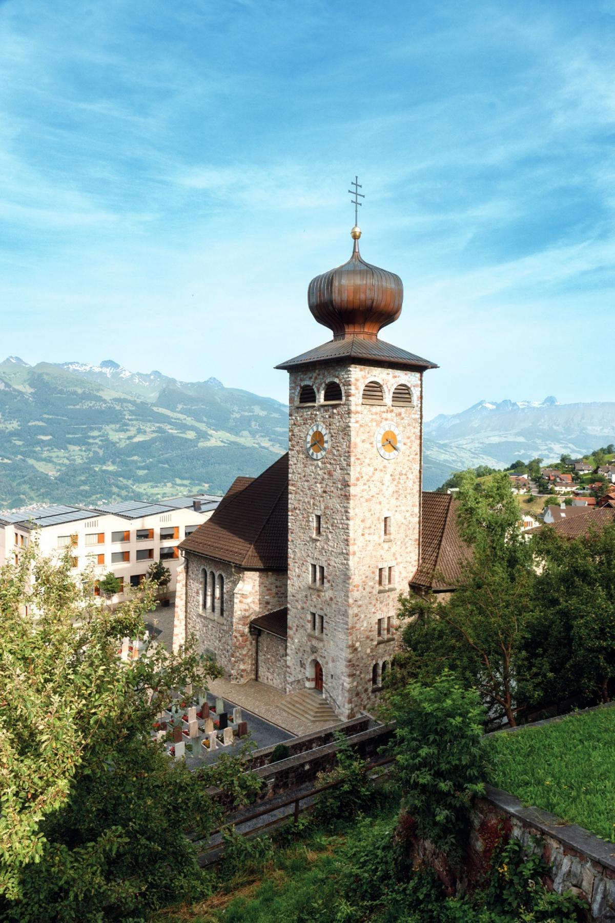 Iglesia de Triesenberg.