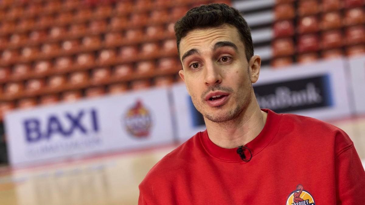 Álex Reyes, ante la disputa de su primera Copa del Rey