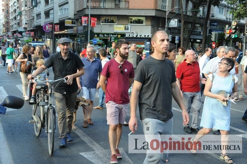 Más de cien voces piden en Murcia "acoger refugiados ya"