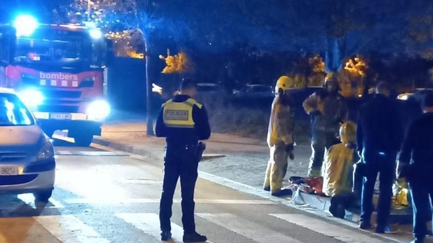 Una dona resulta ferida en un atropellament al Parc de les Aigües de Figueres