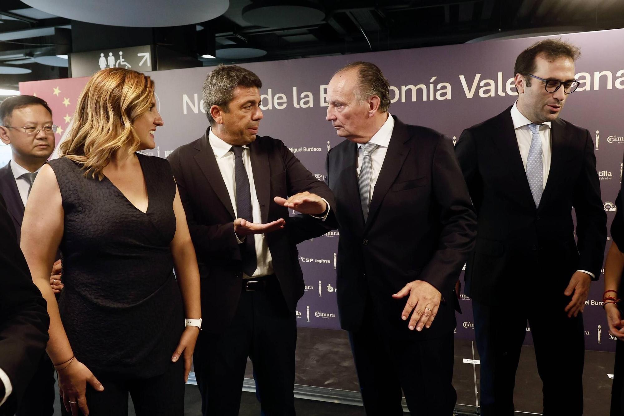 La 'Noche de la Economía Valenciana' de la Cámara Valencia, en imágenes