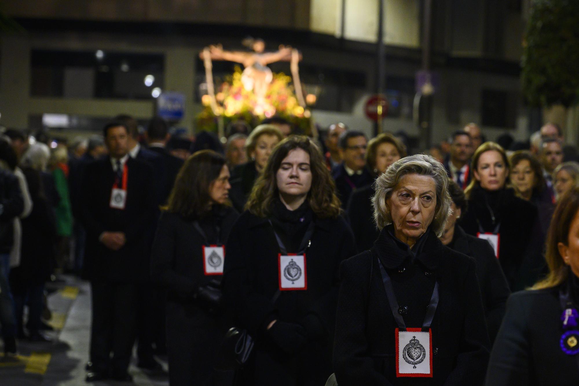 Viacrucis penitencial del Cristo del Socorro en Cartagena