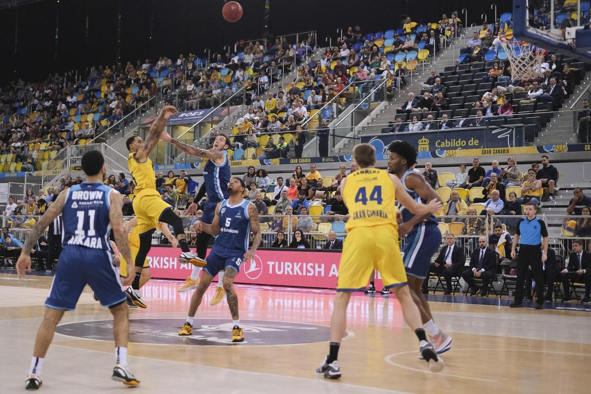 Baloncesto: Dreamland Gran Canaria - Turk Telekom Ankara
