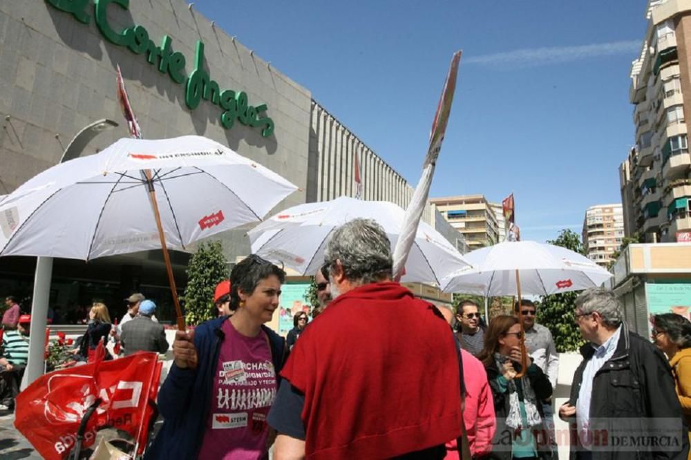 Manifestación del 1 de mayo en Murcia