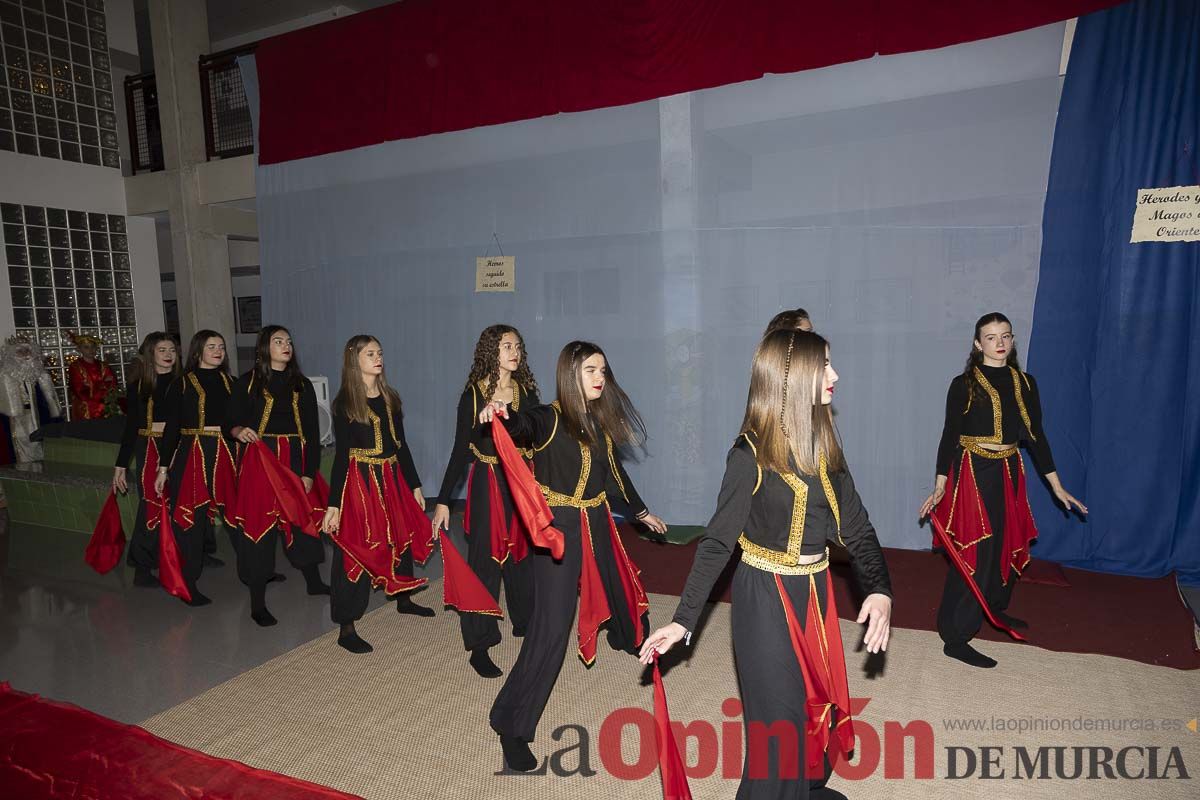 Así es el Belén viviente que ha organizado el colegio de La Consolación en Caravaca