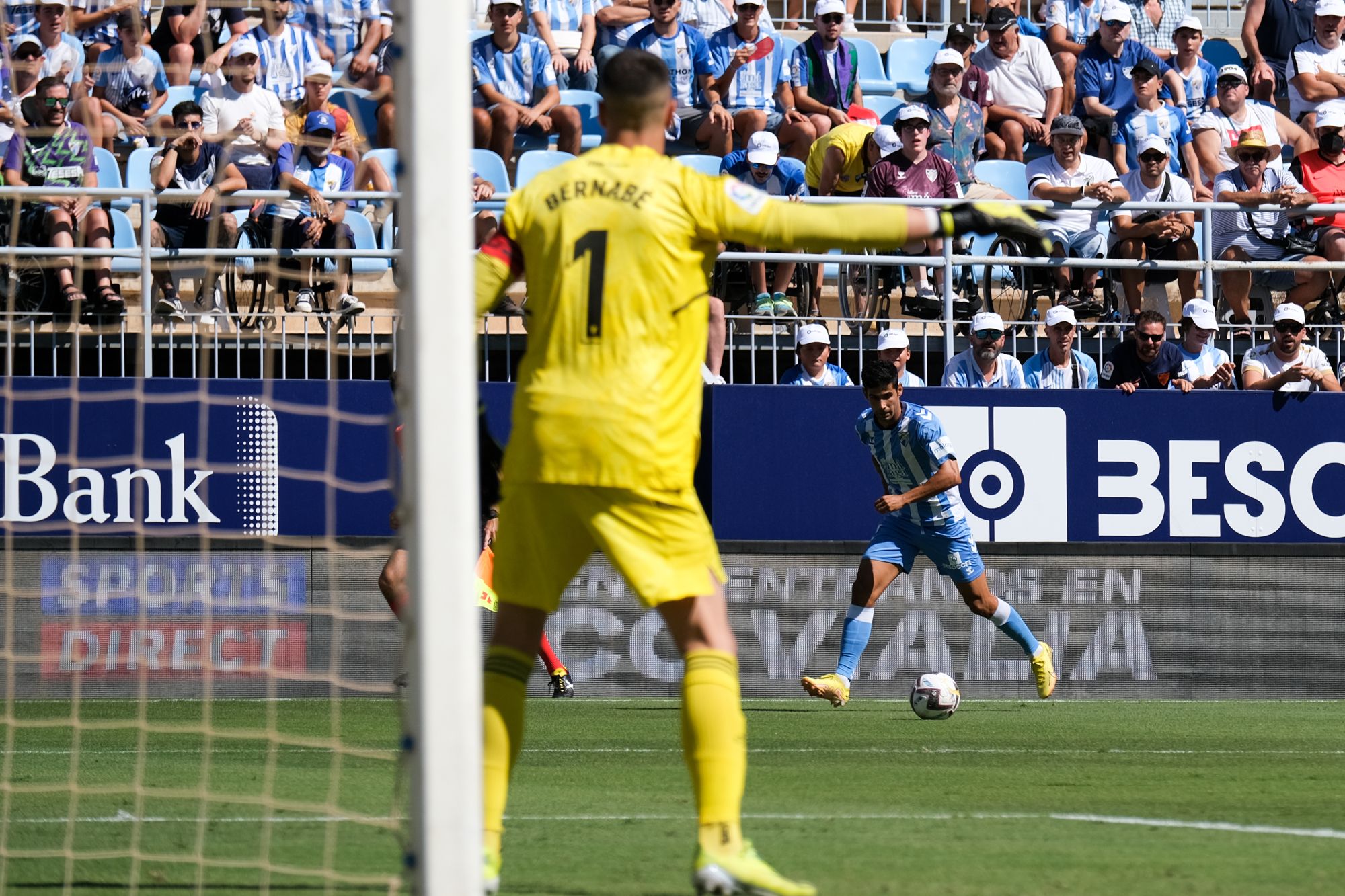 El Málaga CF - Albacete Balompié, en imágenes