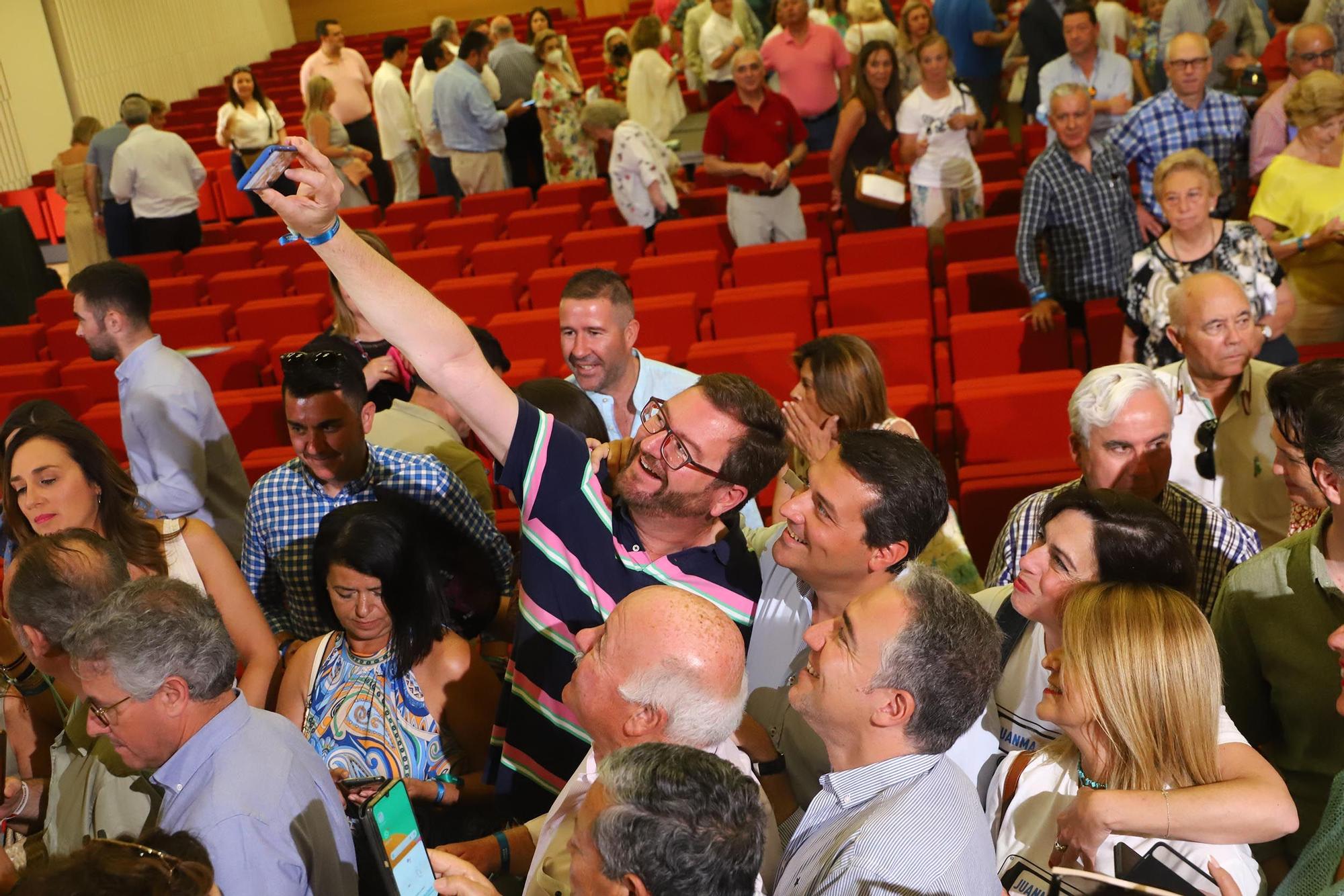 El presidente del Partido Popular, Núñez Feijóo, participa en Córdoba en un acto electoral del PP cordobés