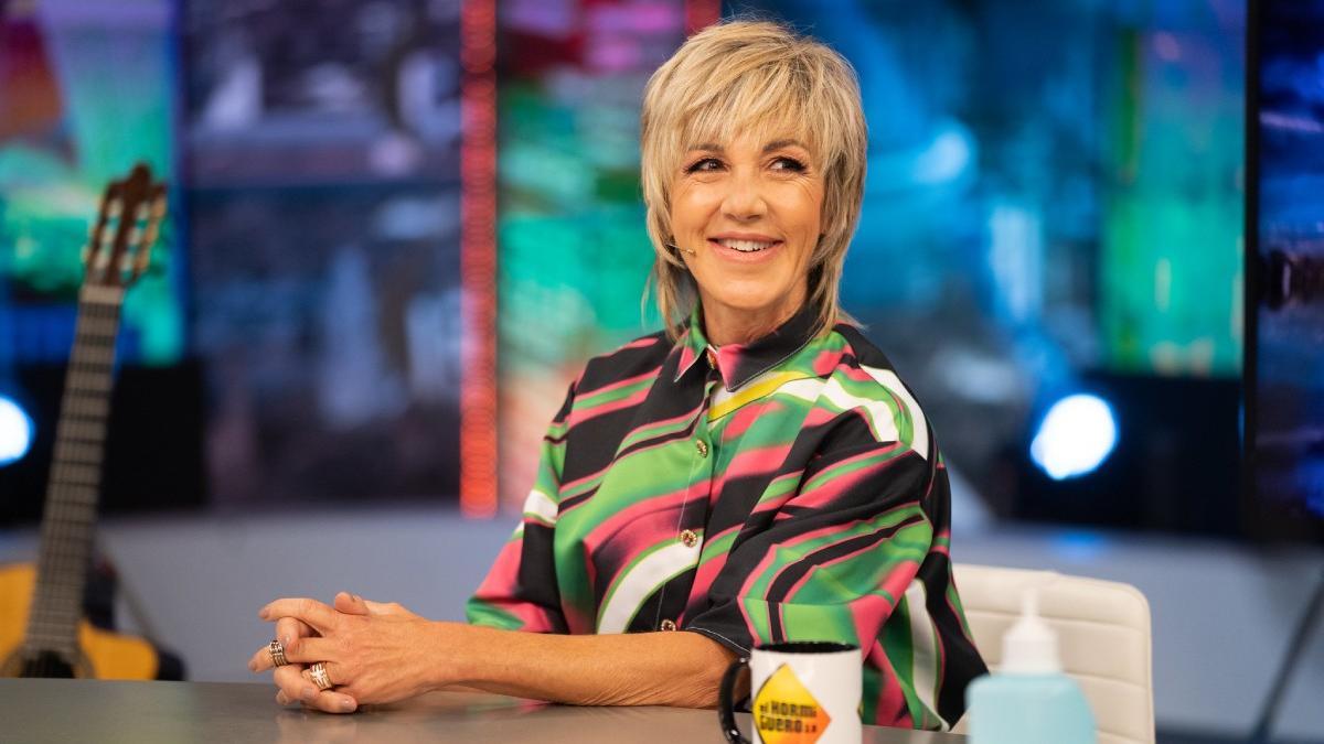 El vestido de aires ochenteros que lució Ana Torroja en su entrevista para 'El Hormiguero'