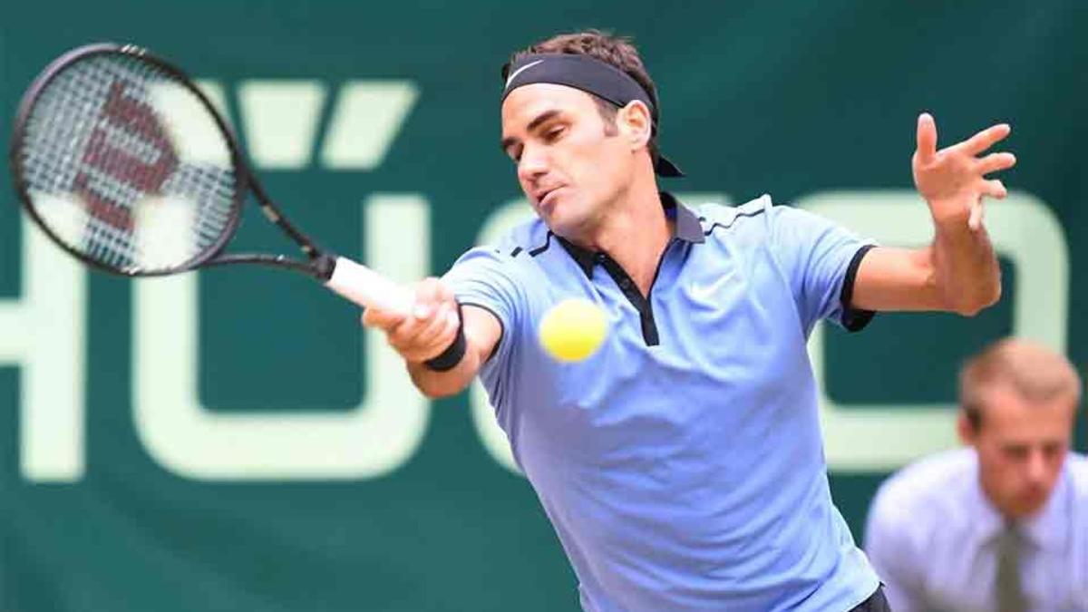 Federer ganó otro título en el torneo de Halle