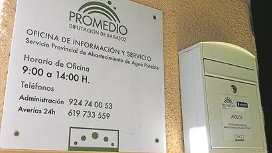 Promedio abastece de agua a cuatro nuevos municipios de Badajoz