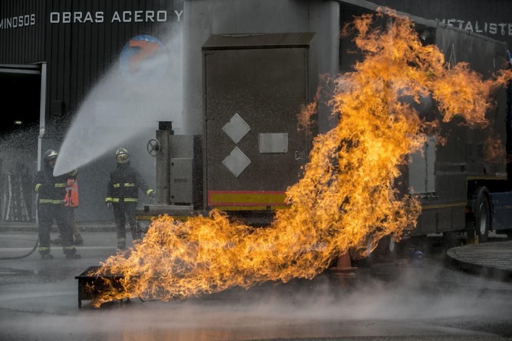 El polígono de Silvota sube a la web su plan de emergencias