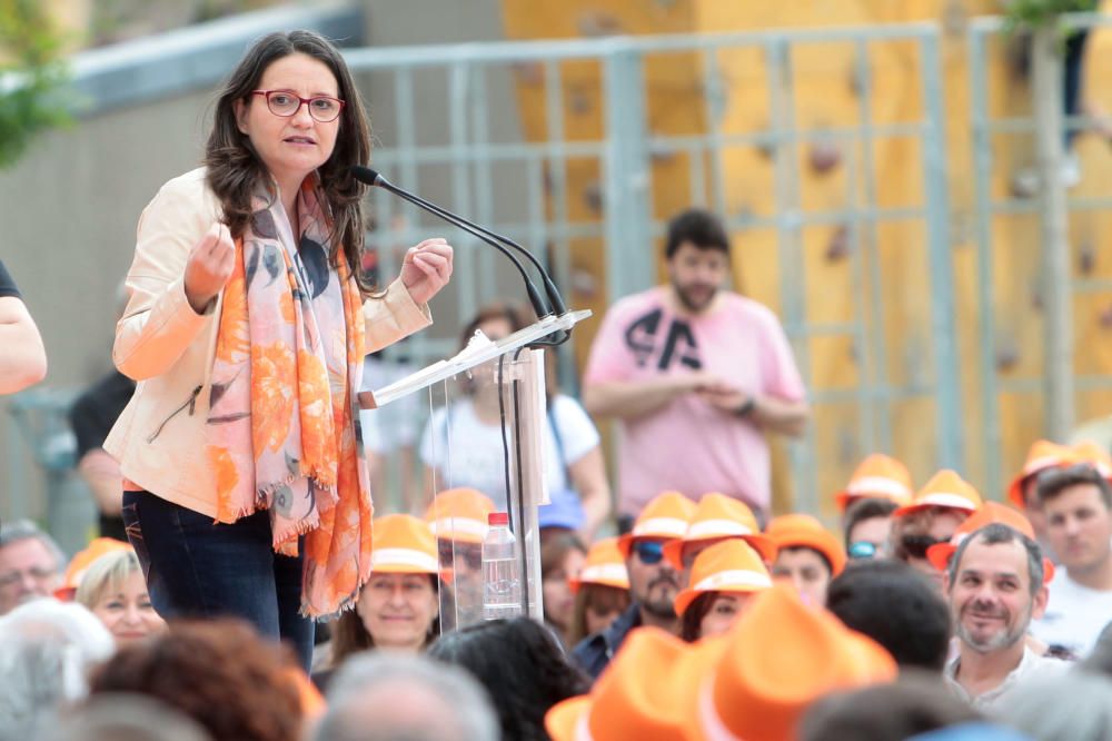 Mitin de Joan Ribó en el Parc Central