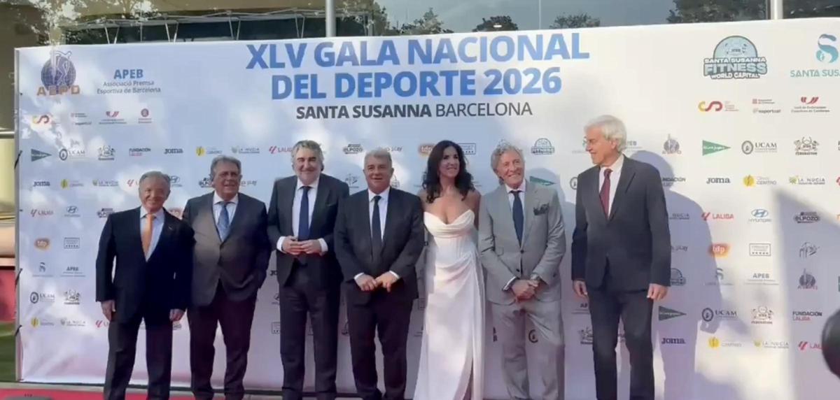 Laporta, en la XLV Gala Nacional del Deporte 2026