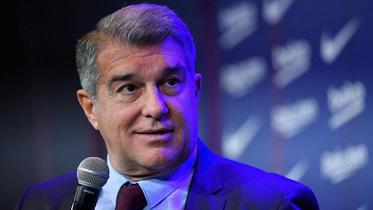 Laporta, en rueda de prensa