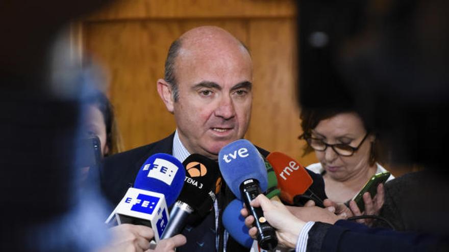 De Guindos: "Nadie puede cuestionar el esfuerzo de España"