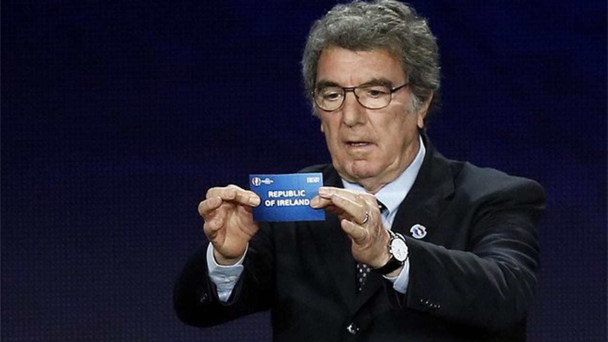 Dino Zoff, en una gala de la UEFA