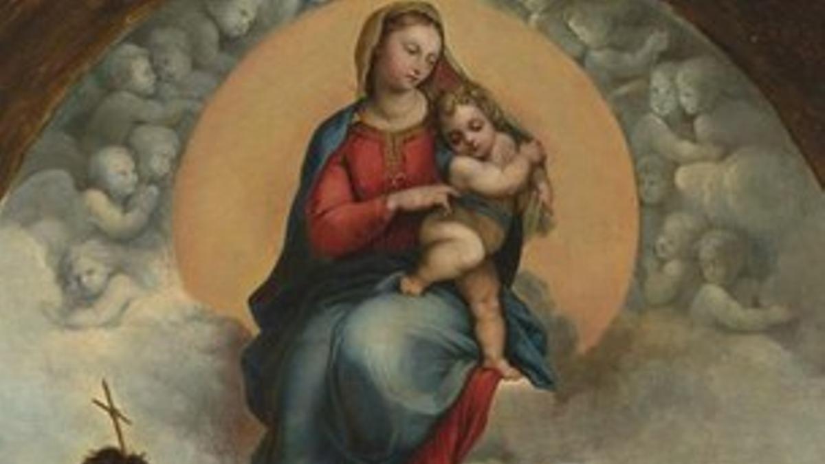 'La Madonna de Foligno pequeña'.