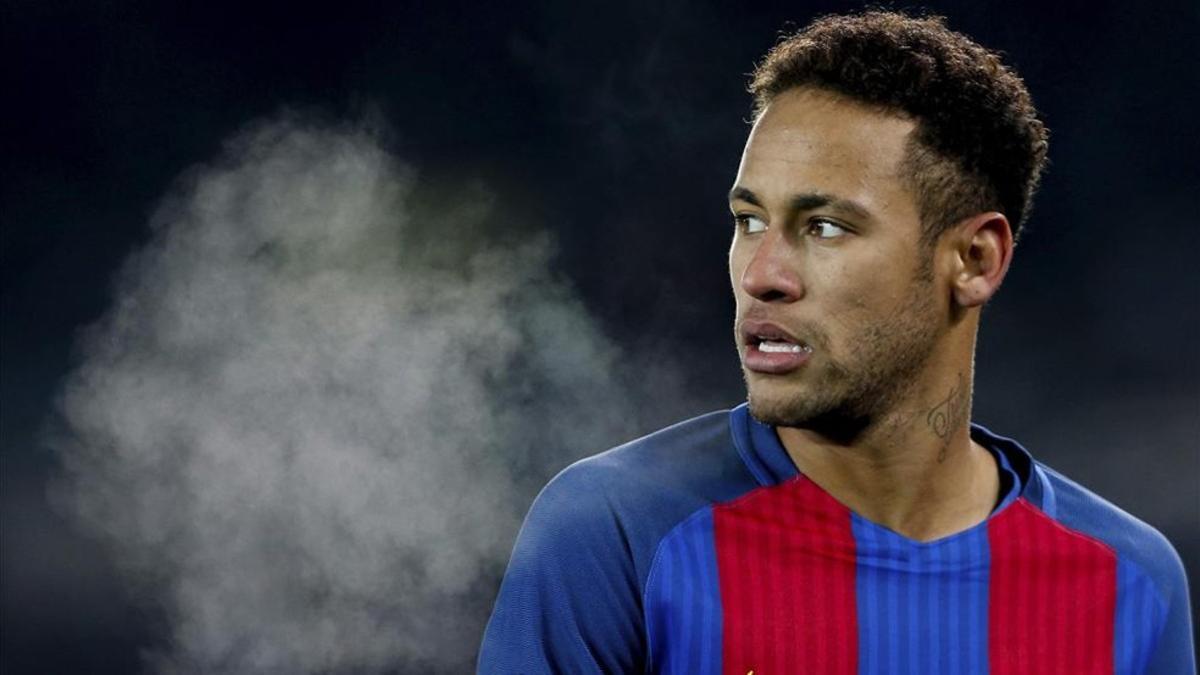 Neymar, en una imagen del partido