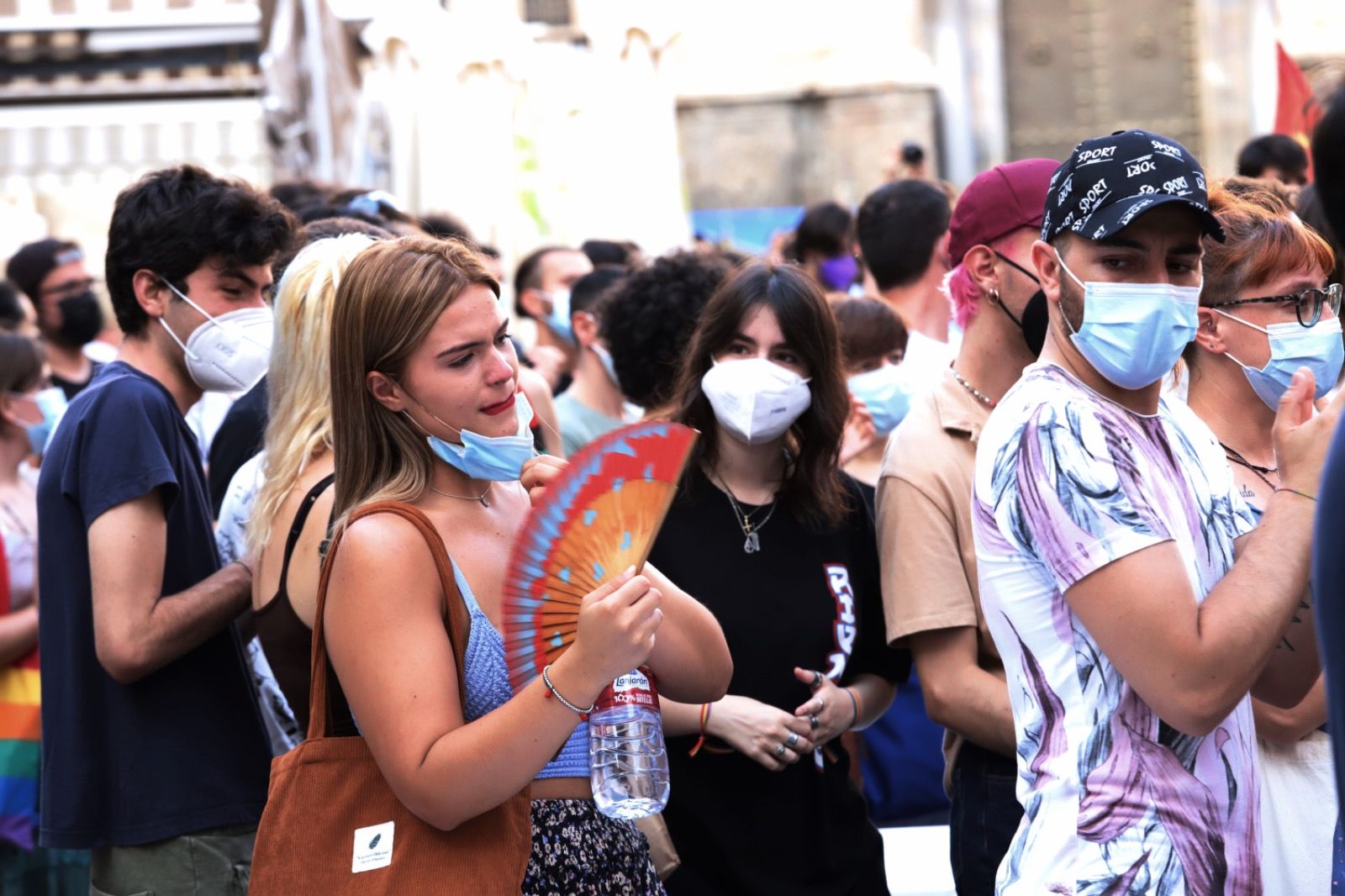 Concentración en Murcia para pedir justicia por el asesinato homófobo de Samuel