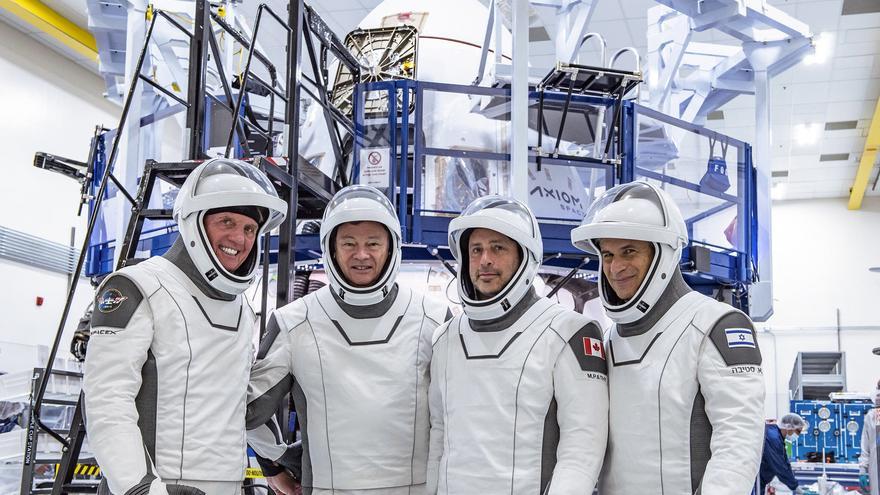 Despega con éxito la primera misión privada a la Estación Espacial Internacional, comandada por López Alegría