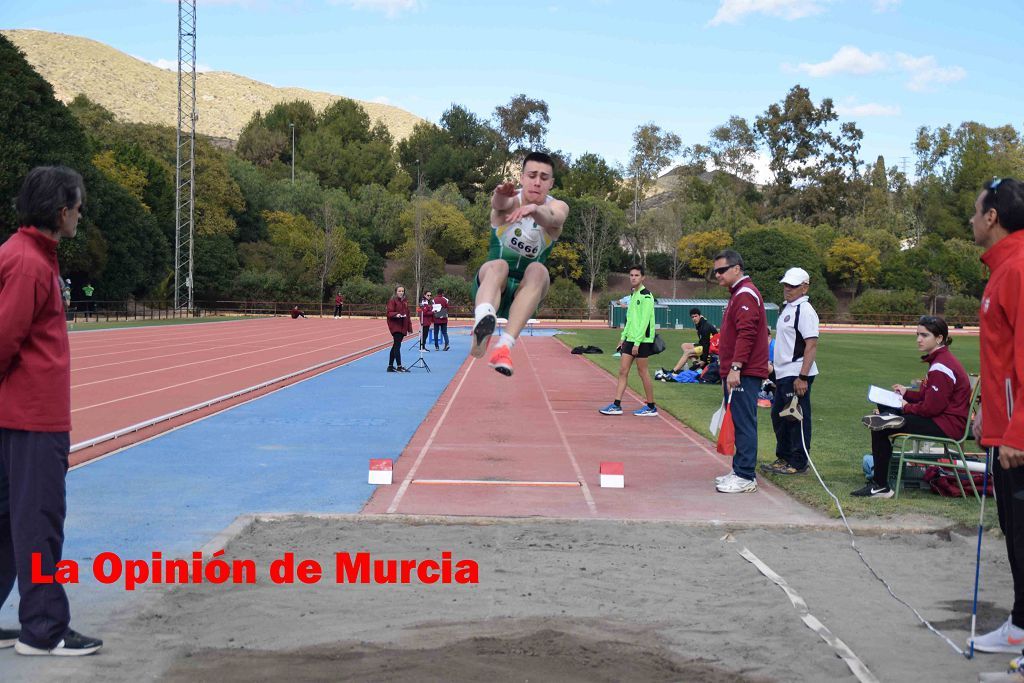 Regional absoluto y sub-23 de atletismo en Lorca