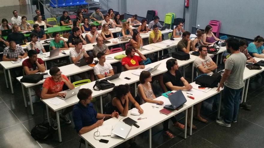 Estudiantes de la UMH en una imagen de archivo