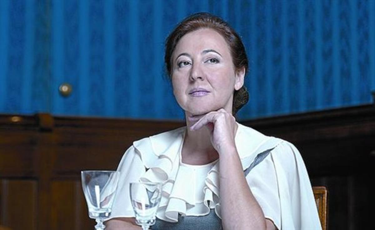 Carmen Machi, en un moment del muntatge del Romea.