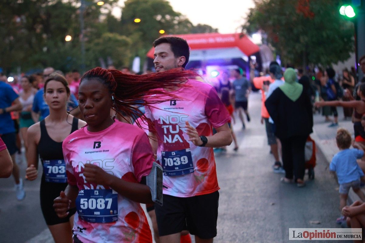 Las mejores imágenes de la carrera nocturna de Murcia