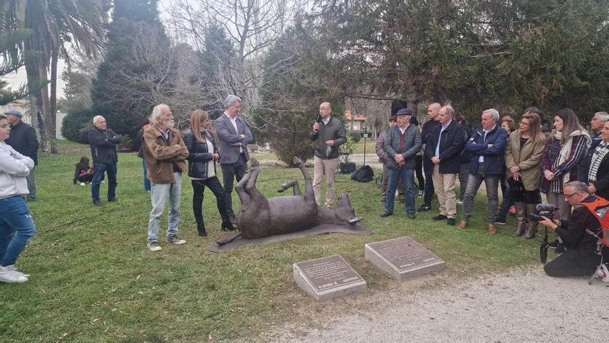 A Toxa homenajea a Ceferino de Blas