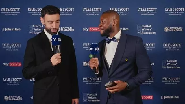 Bruno Fernandes, futbolista del año en Inglaterra: "Es un honor para mí"