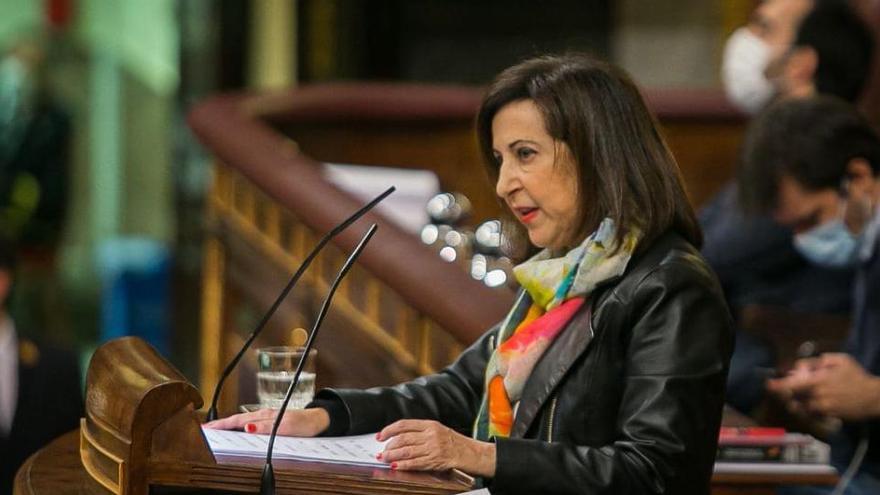 La ministra de Defensa, Margarita Robles