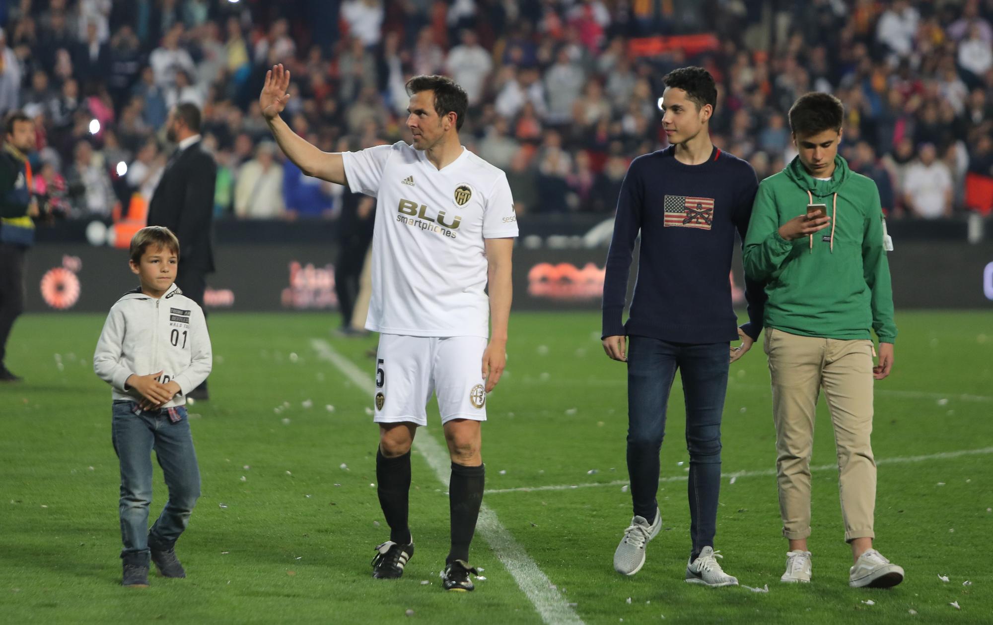 Tres años del partido de Leyendas del Valencia CF