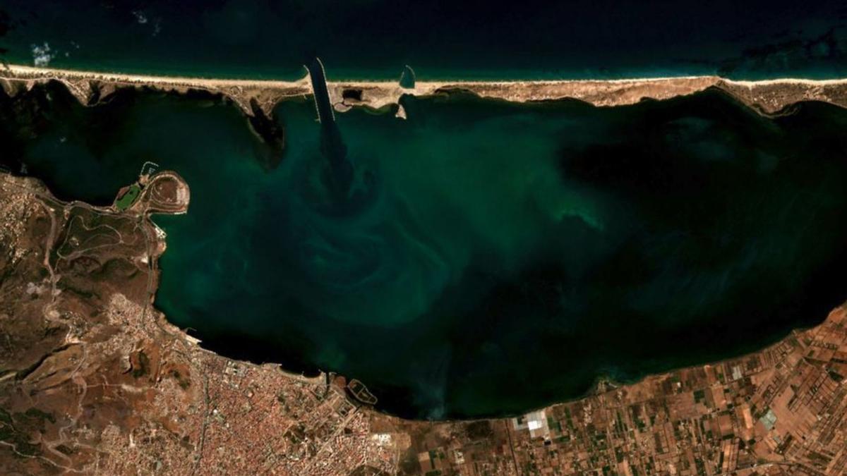 Estado de la Mar Chica, la laguna salada de Nador. | MARMENORKO