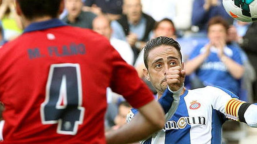 Imagen del Espanyol-Osasuna de la pasada temporada.