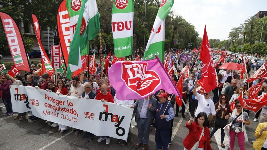 La manifestación del Primero de Mayo, en imágenes