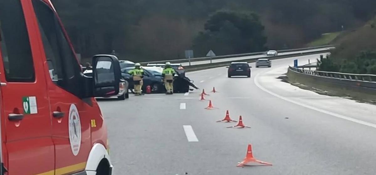 El accidente en la autopista. |  FdV