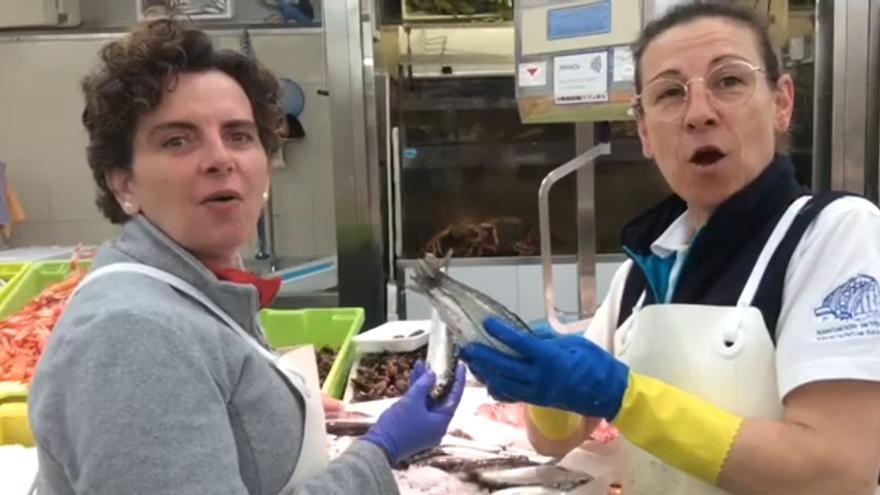 Sardinas en los mercados de A Coruña para la noche de San Juan 2023.