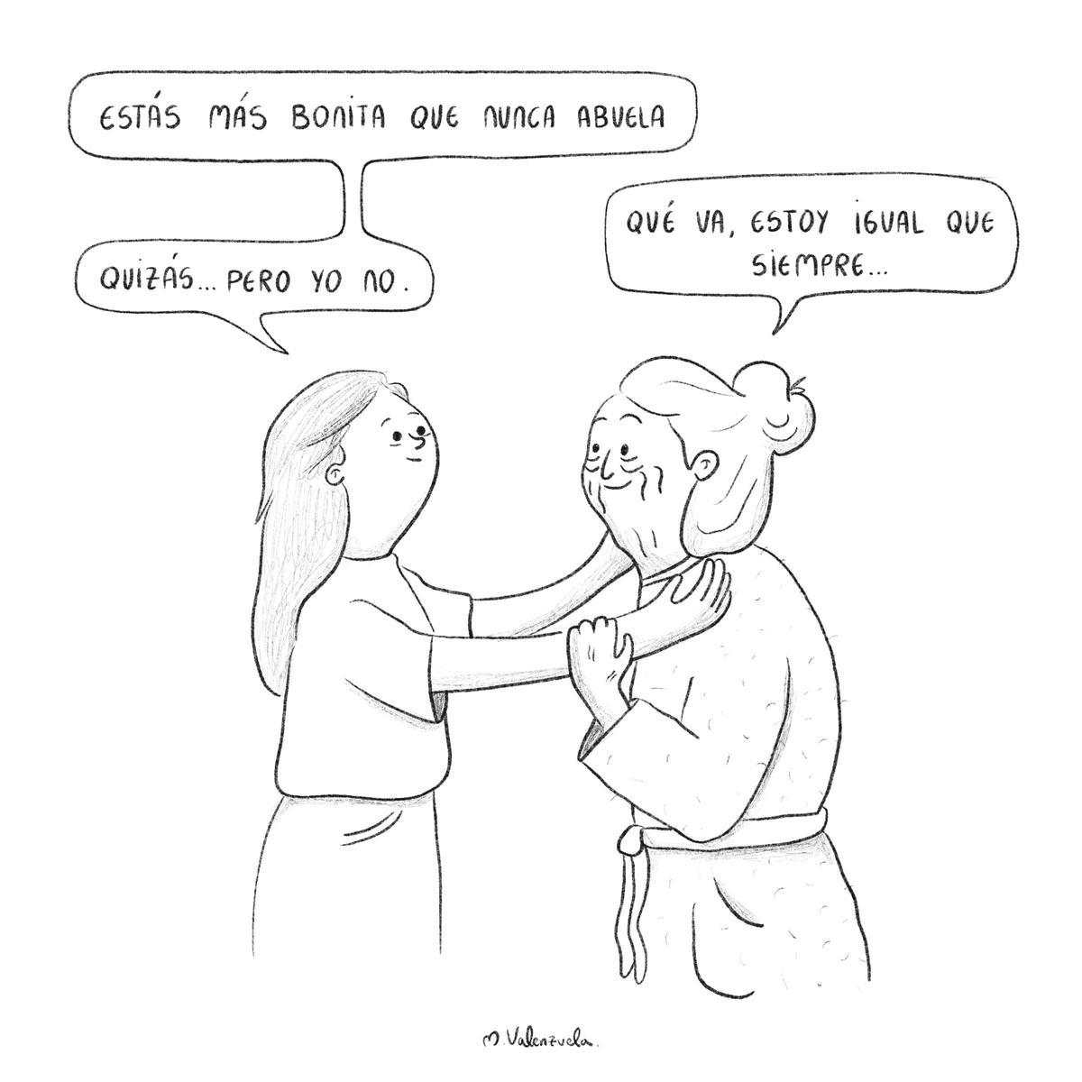 Una viñeta de María Valenzuela.